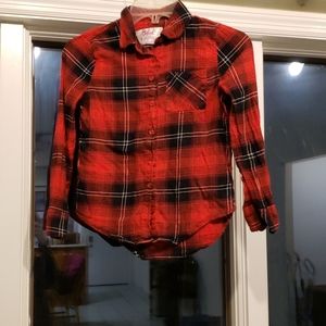 Justice Plaid Buttondown
